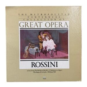 Time Life Great Opera Rossini 4 LP Box Set Metropolitan Centennial Collection